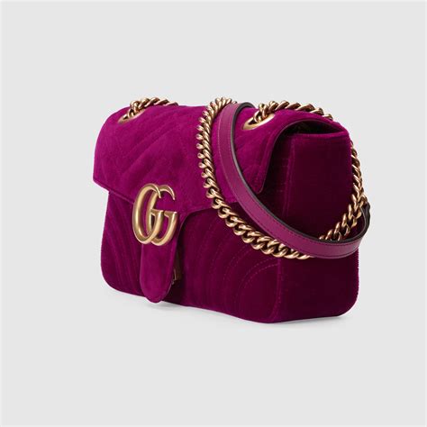 gucci marmont media velluto|gg marmont handbags.